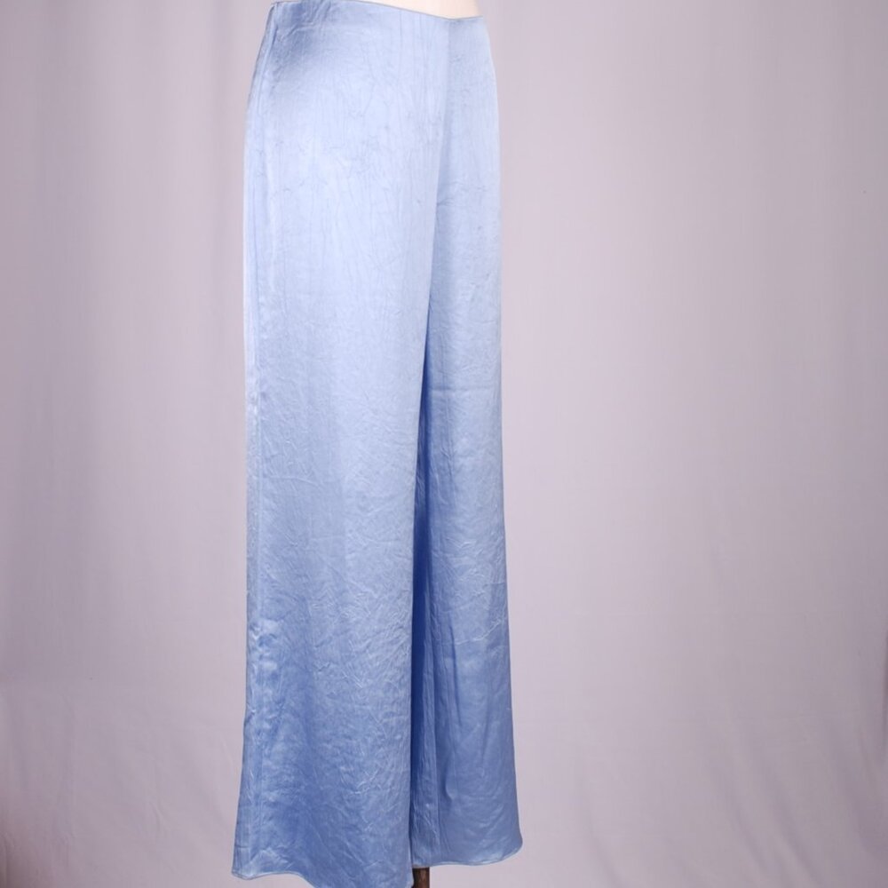 EUC Vince High-Rise Satin Wide Leg Pant, Sz - Lg - Picture 7 of 8